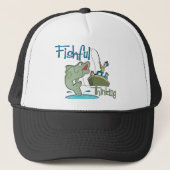 Funny Vist - Fishful Thinking Trucker Pet (Voorkant)