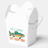 Funny Vist Gezegde Bedankdoosjes (Geopend)