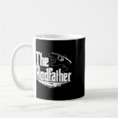 Funny Vist Gift de Rodfather Koffiemok (Links)