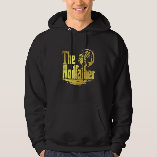 Funny Vist Graphic Viste Hoodie (Voorkant)