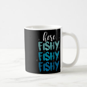 Funny Vist hier FishLove Summer Gift Koffiemok