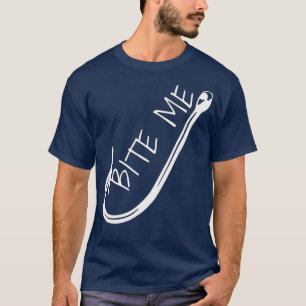 Funny Vist Hook Bite me Vist Humor T-shirt