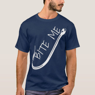 Funny Vist Hook Bite me Vist Humor T-shirt