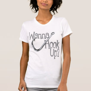 Funny Vist- Hook UP Dating T-shirt