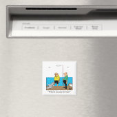 Funny Vist Humor Magnet (Insitu (Vaatwasser))