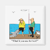 Funny Vist Humor Magnet (Voorkant)