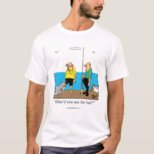 Funny Vist Humor Tee Shirt Gift voor hem