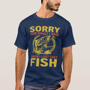 Funny Vist Lover Fisher Fisherman Gift Mannen T-shirt