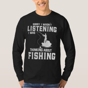 Funny Vist mannen forel bass Fisherman V T-shirt
