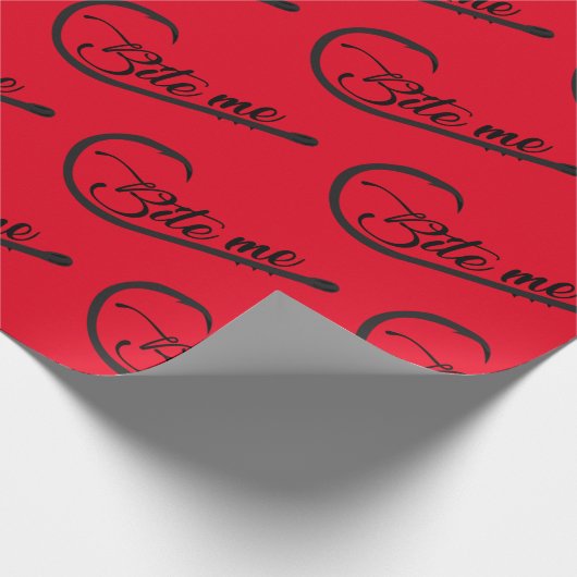 Funny Vist me te binden Hook Cadeaupapier (Hoek)