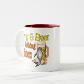 Funny Vist Mok Vist Humor Vissen Beer (Voorkant links)