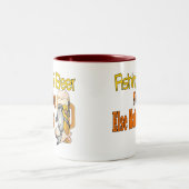 Funny Vist Mok Vist Humor Vissen Beer (Center)