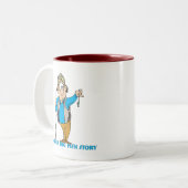 Funny Vist Mok Vist Humor Vist Big Fish (Voorkant links)