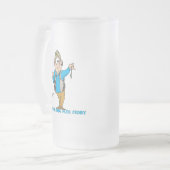 Funny Vist Mok Vist Humor Vist Big Fish (Voorkant links)