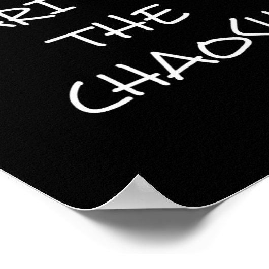 Funny Vist Quote Poster (Hoek)