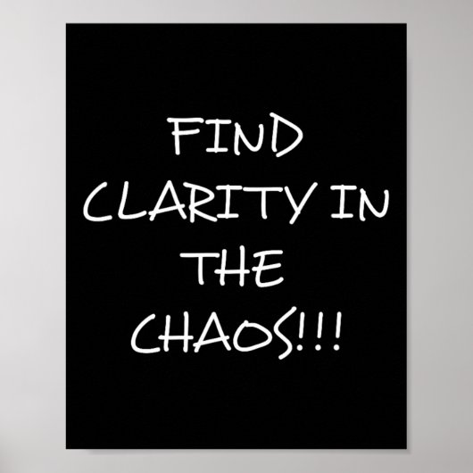 Funny Vist Quote Poster (Voorkant)