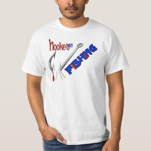 Funny Vist Shirt - Gevist (Voorkant)