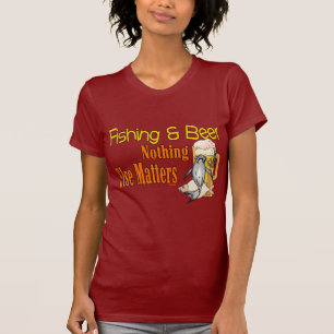 Funny Vist Shirt Vist Humor Vissen Beer