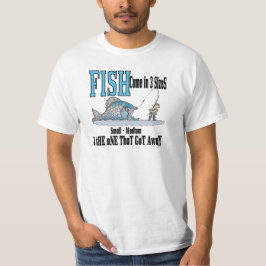 Funny Vist Shirt Vist Humor Vist 3 Grootte