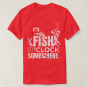 Funny Vist Shirten T-shirt (Design voorkant)