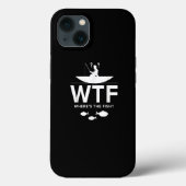 Funny Vist waar de visser is Case-Mate iPhone Case (Achterkant)