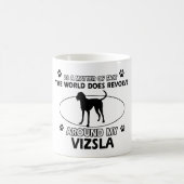 Funny vizsla design koffiemok (Center)