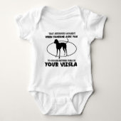 Funny Vizsla design Romper (Voorkant)