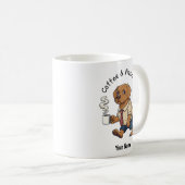 Funny Vizsla Dog Business Suit Coffee Koffiemok (Voorkant rechts)