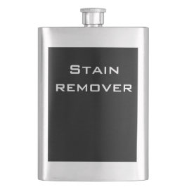 Funny "vlekverwijderaar" heupfles