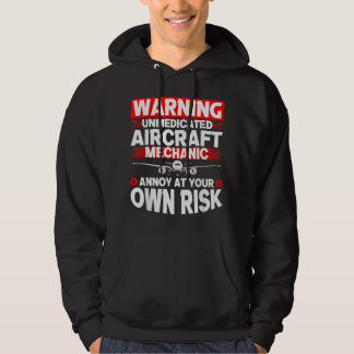 Funny Vliegtuig Mechanic Airplane Mechanic 1 Hoodie