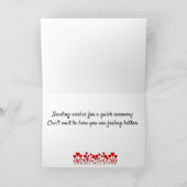 ***FUNNY VOELT ZO SNEL BETER** KAART (Binnen)