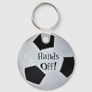 Funny Voetbal Foto Sleutelhanger