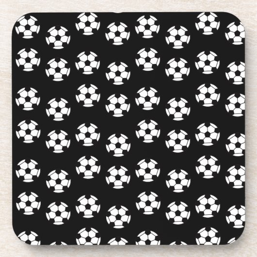 Funny Voetbal Pattern Bier Onderzetter (Voorkant)