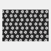Funny Voetbal Pattern Inpakpapier Vel (Voorkant)