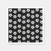 Funny Voetbal Pattern Paper Servet (Voorkant)