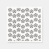 Funny Voetbal Pattern Servet (Voorkant)