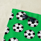 Funny Voetbal Pattern Strandlaken (In situ)