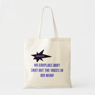 Funny "Voices in My Head"-Tas Tote Bag