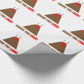 Funny Volcano Cadeaupapier (Hoek)