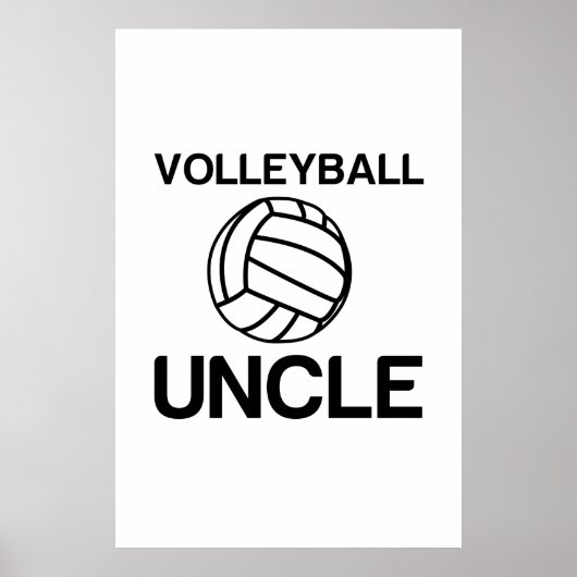 Funny volley ball poster (Voorkant)