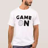 Funny Volleyball Design T-shirt (Voorkant)