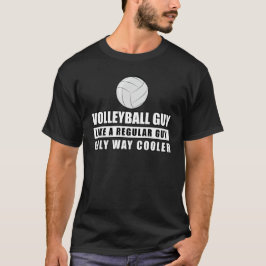 Funny Volleyball Design T-shirt