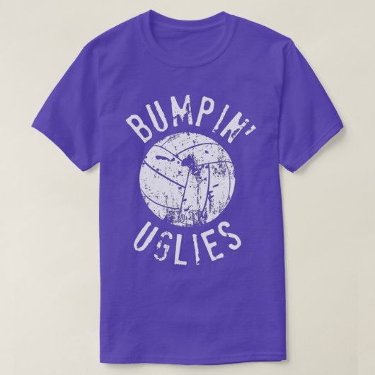 Funny Volleyball eam Bumpin Uglies T-shirt (Design voorkant)