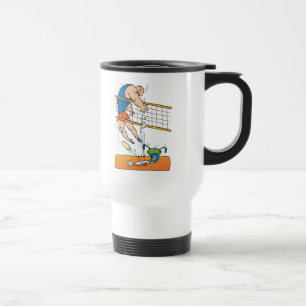 Funny Volleyball Gift Reisbeker