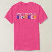 Funny Volleyball Lover Brother en Mannen Volleybal T-shirt (Design voorkant)