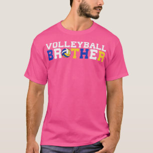 Funny Volleyball Lover Brother en Mannen Volleybal T-shirt