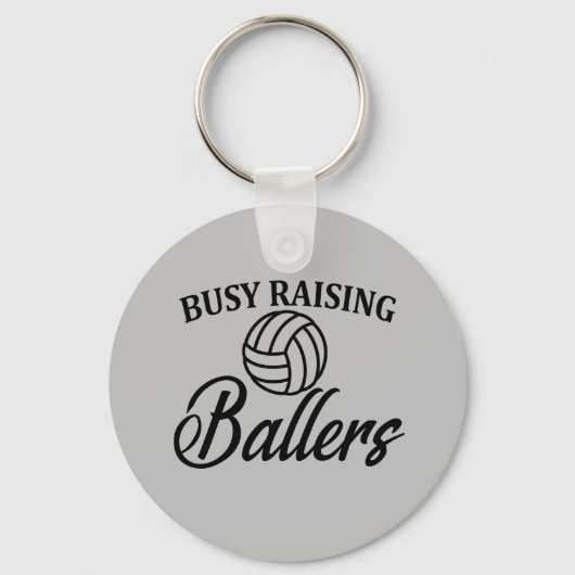 Funny Volleyball papa Sleutelhanger (Voorkant)