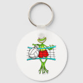Funny Volleyball Sleutelhanger (Voorkant)