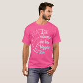 Funny Volleyball voor vrouwen mama papa Coach Voll T-shirt (Voorkant volledig)