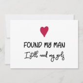 Funny vond mijn Man Bridesmaid-voorstel (Voorkant)